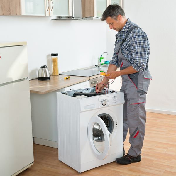 can you walk me through the steps of troubleshooting my washer issue in Portage County WI